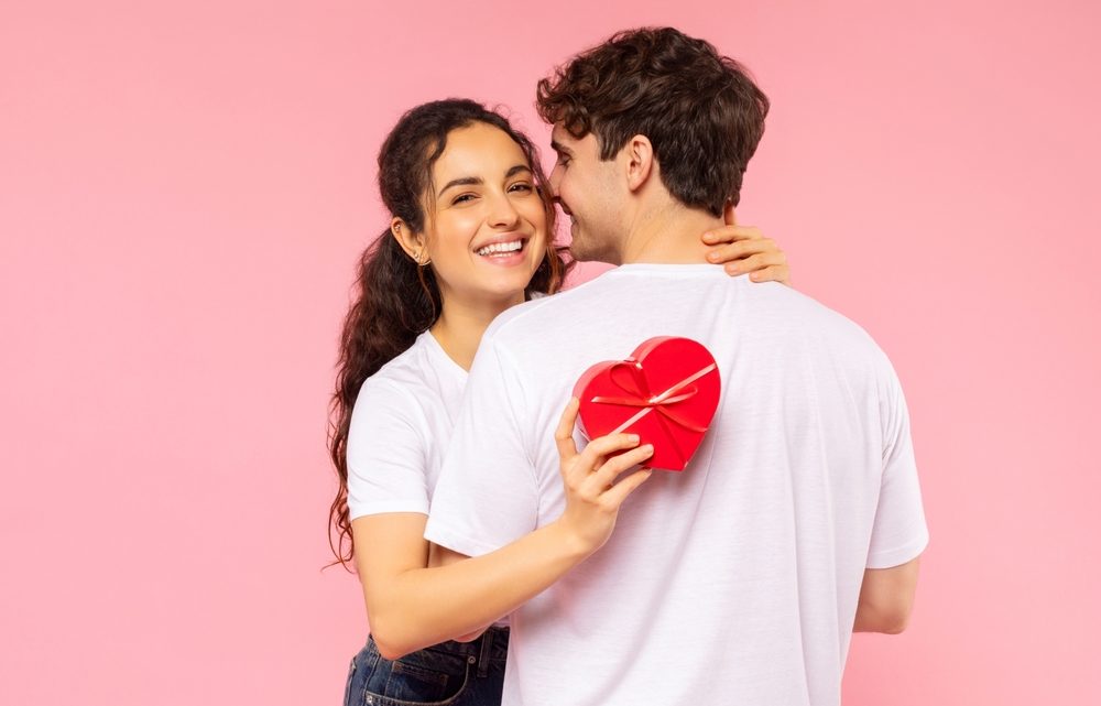 Skapa romantisk stämning med en hjärtformad godisbox